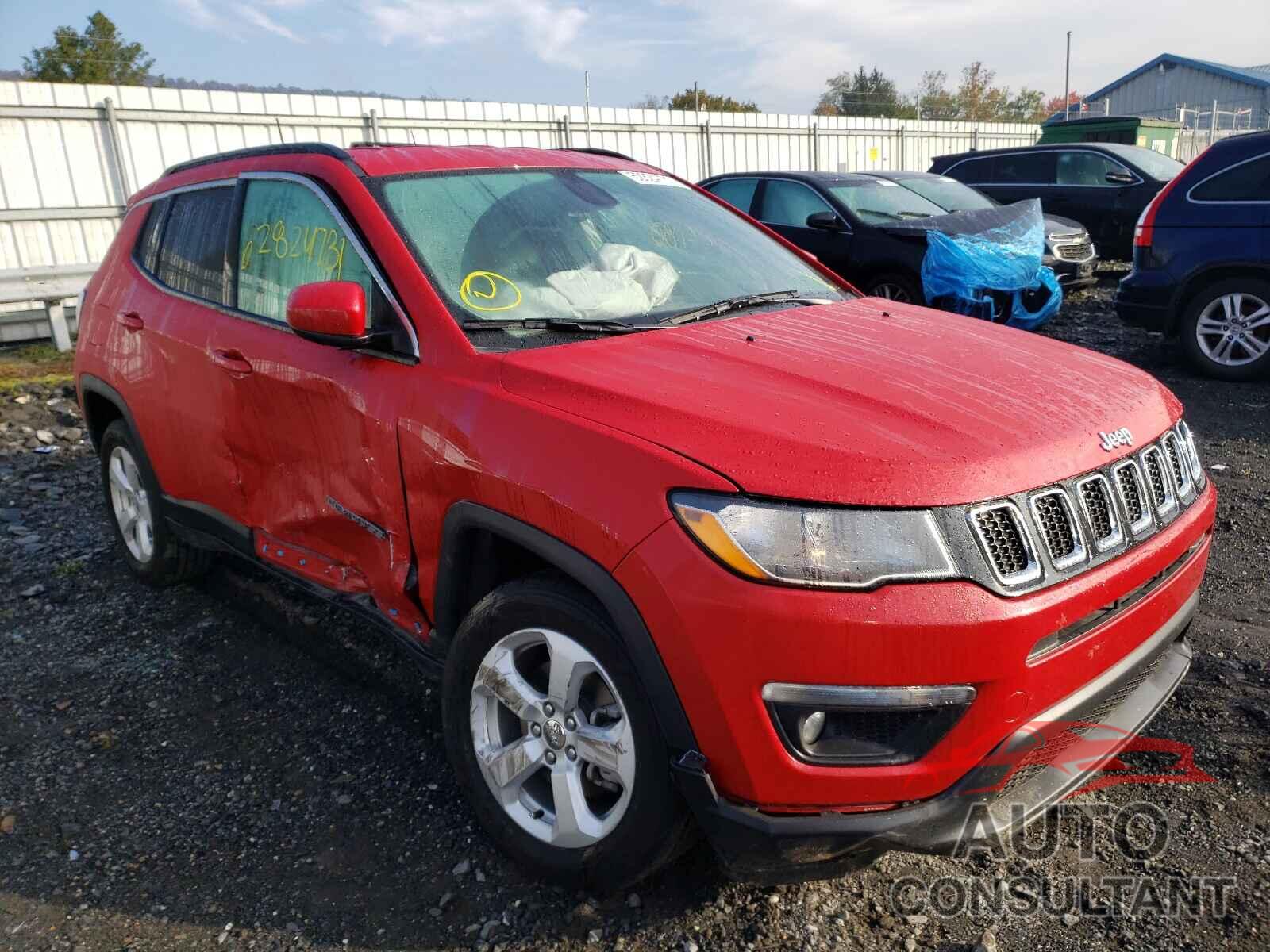 JEEP COMPASS 2019 - 3C4NJDBB8KT696220