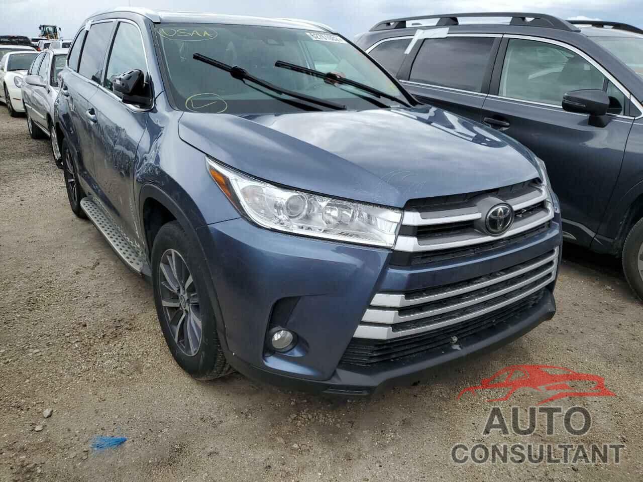 TOYOTA HIGHLANDER 2018 - 5TDKZRFH9JS239089