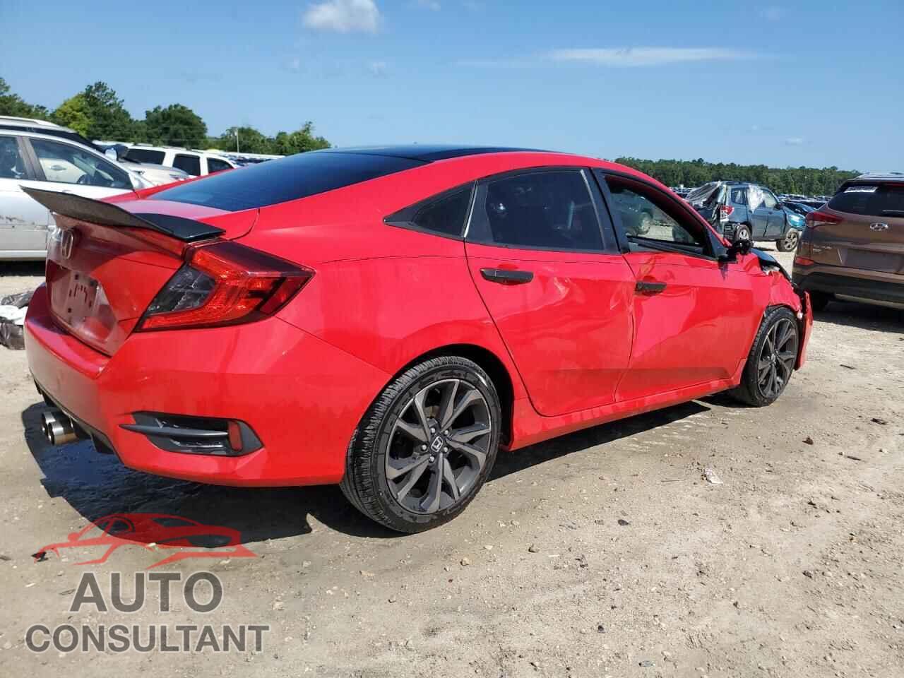 HONDA CIVIC 2019 - 2HGFC2F83KH564591