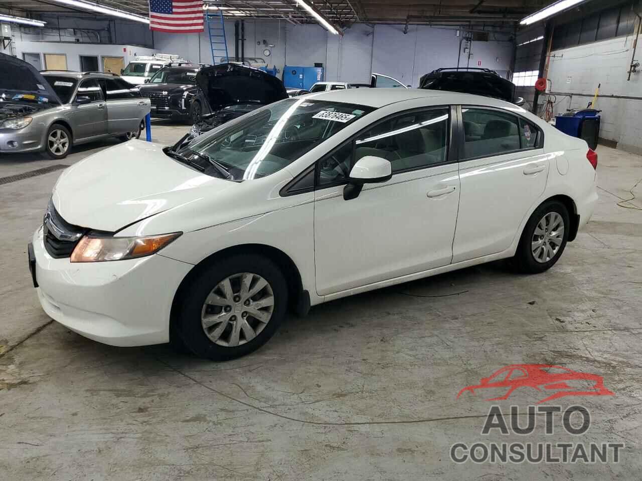 HONDA CIVIC 2012 - 2HGFB2F53CH319705