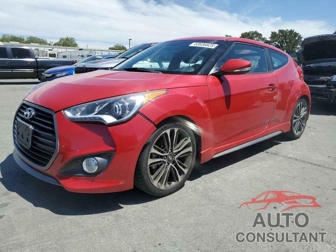 HYUNDAI VELOSTER 2016 - KMHTC6AE4GU252656