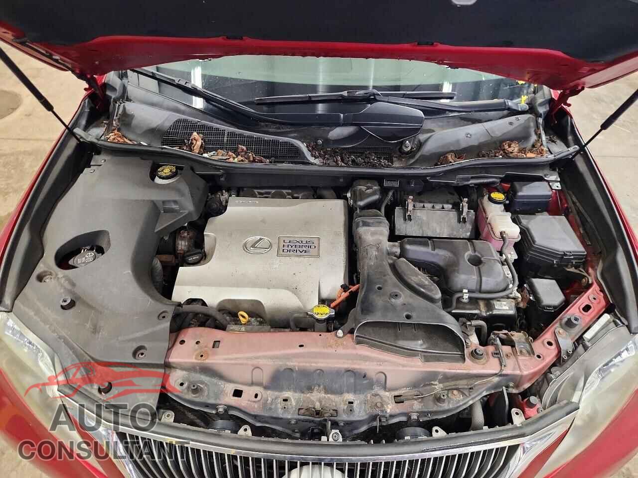 LEXUS RX450 2010 - JTJBC1BA0A2024930