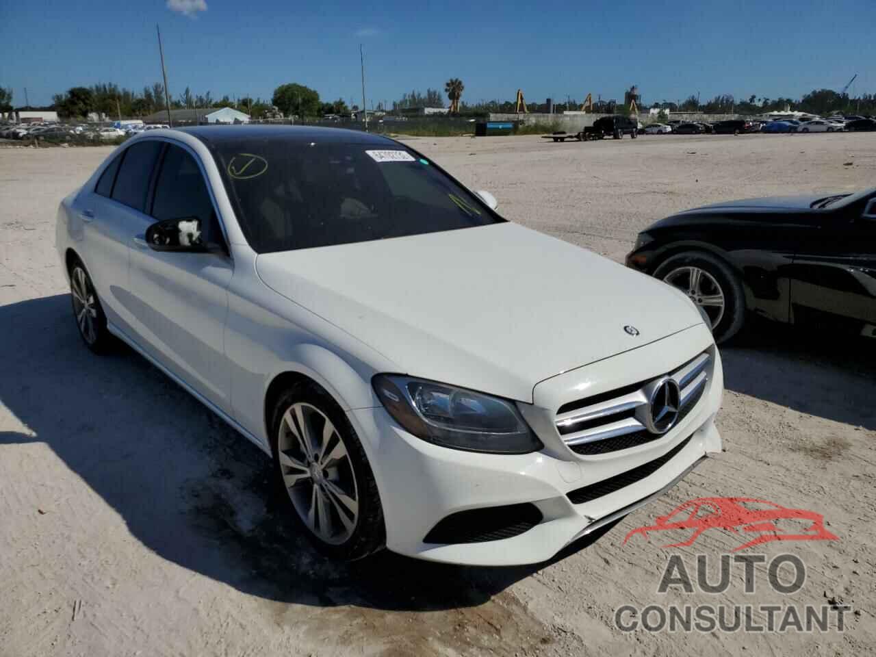 MERCEDES-BENZ C-CLASS 2017 - 55SWF4JB1HU205516