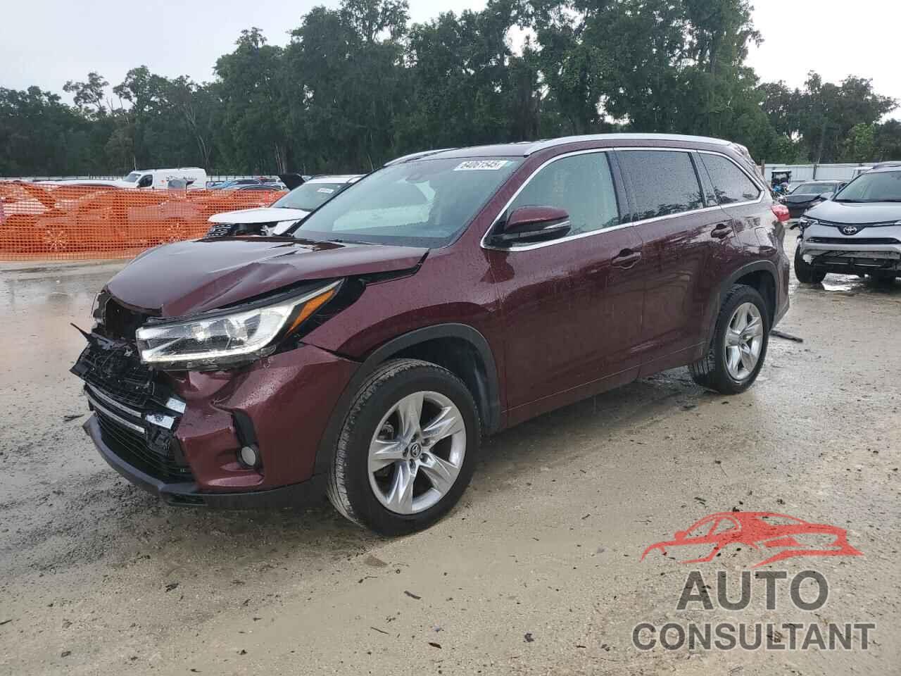 TOYOTA HIGHLANDER 2017 - 5TDYZRFHXHS223925