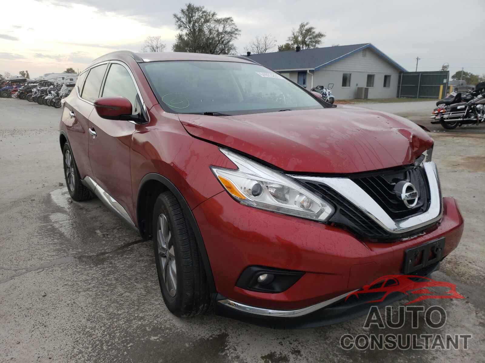 NISSAN MURANO 2016 - 5N1AZ2MG0GN124873