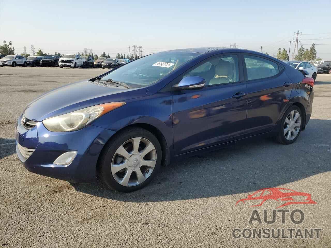 HYUNDAI ELANTRA 2013 - KMHDH4AE4DU707060