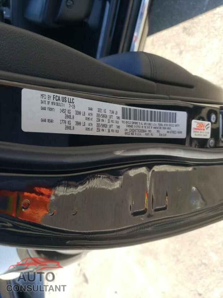 DODGE DURANGO 2019 - 1C4SDHET7KC839644