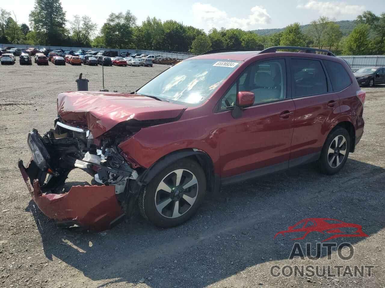 SUBARU FORESTER 2018 - JF2SJAGC8JH404373