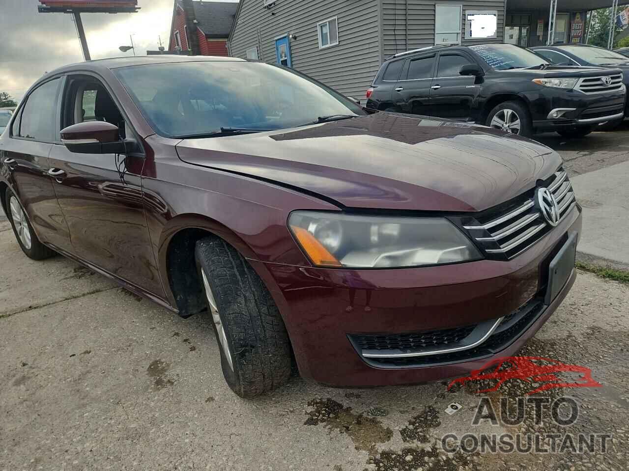 VOLKSWAGEN PASSAT 2013 - 1VWAP7A30DC126376