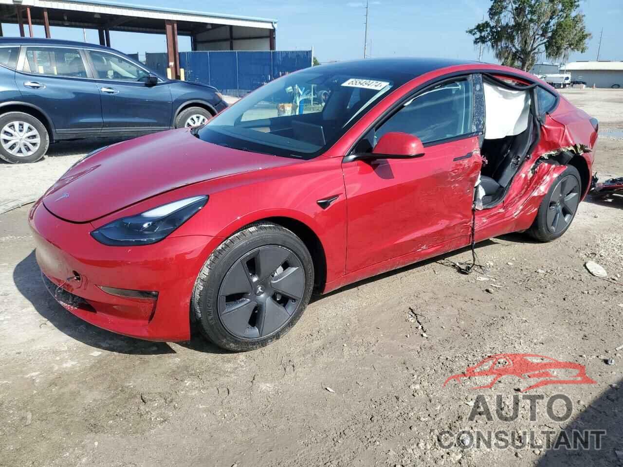 TESLA MODEL 3 2022 - 5YJ3E1EB5NF250132