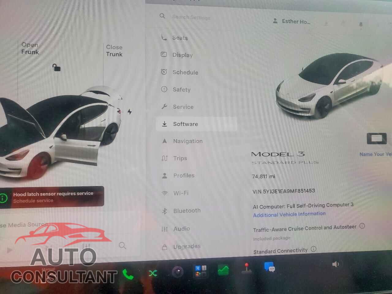 TESLA MODEL 3 2021 - 5YJ3E1EA9MF851453