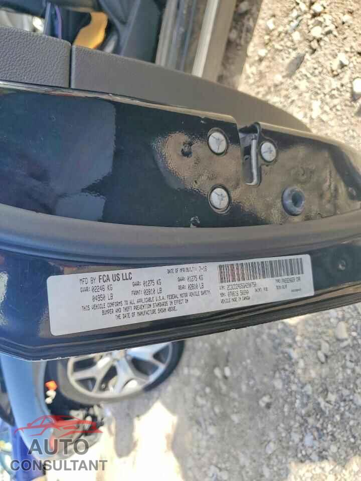 DODGE CHALLENGER 2016 - 2C3CDZAG5GH290750