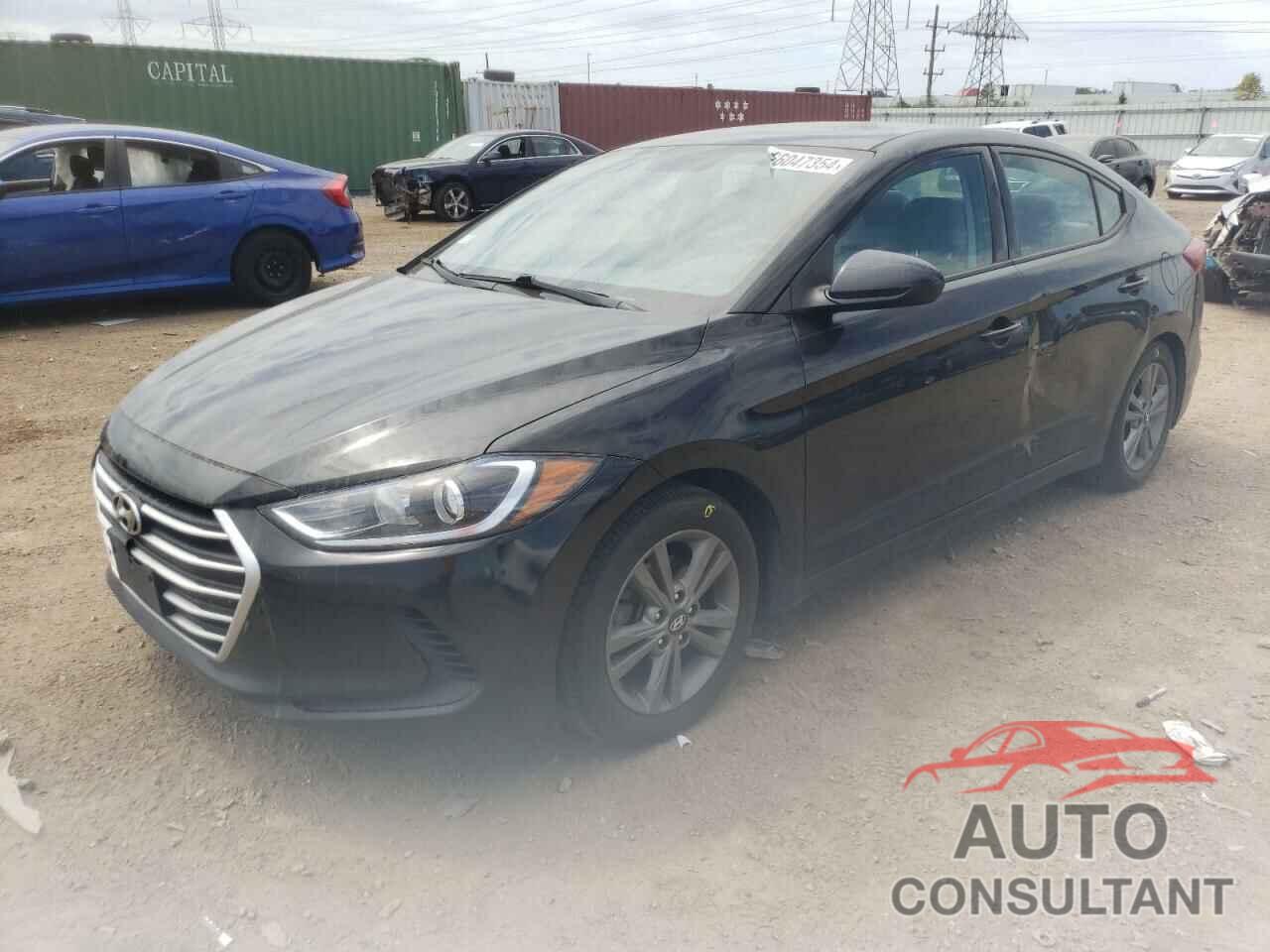 HYUNDAI ELANTRA 2018 - 5NPD84LF3JH274279