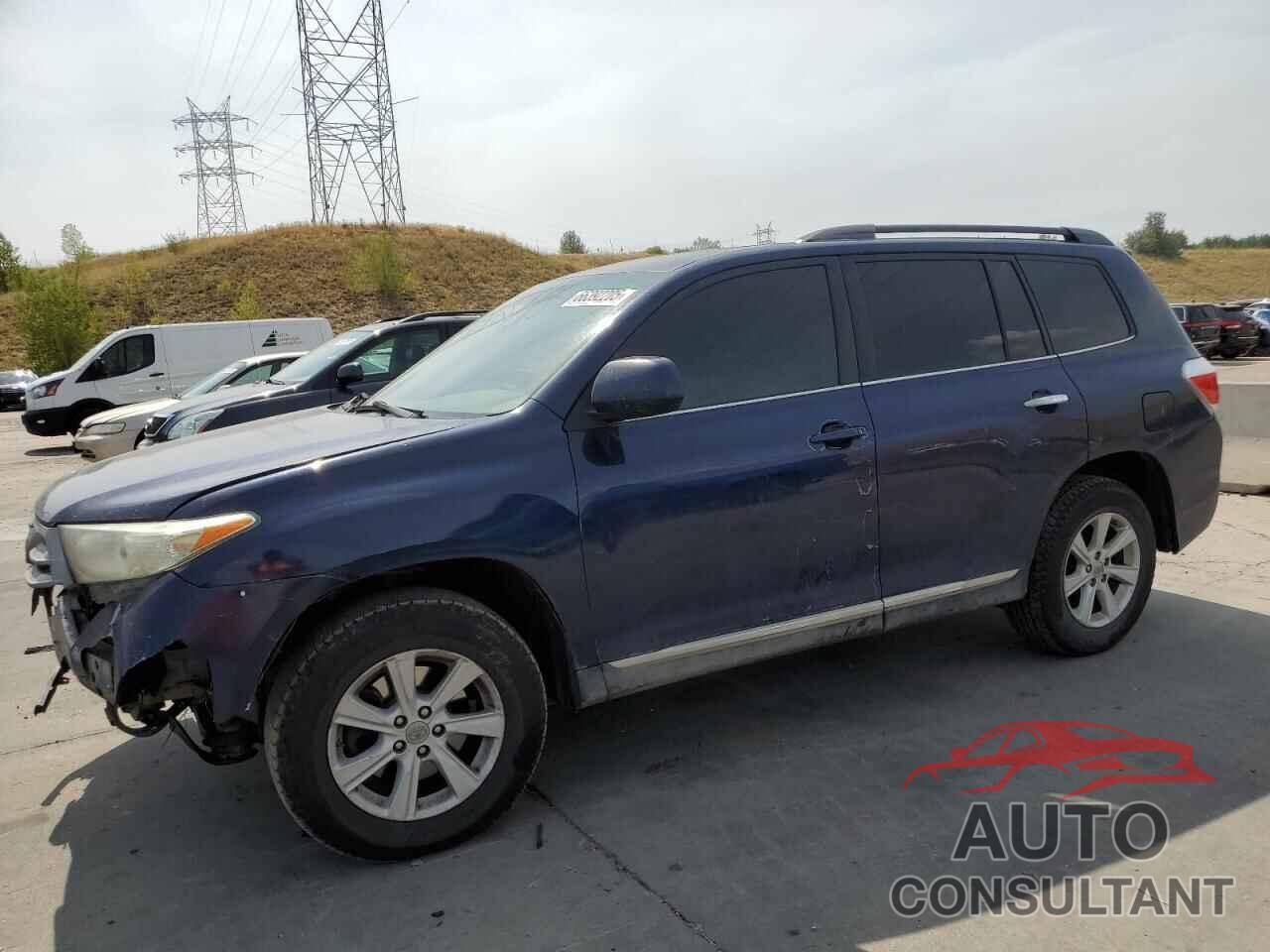 TOYOTA HIGHLANDER 2012 - 5TDBK3EH0CS143342