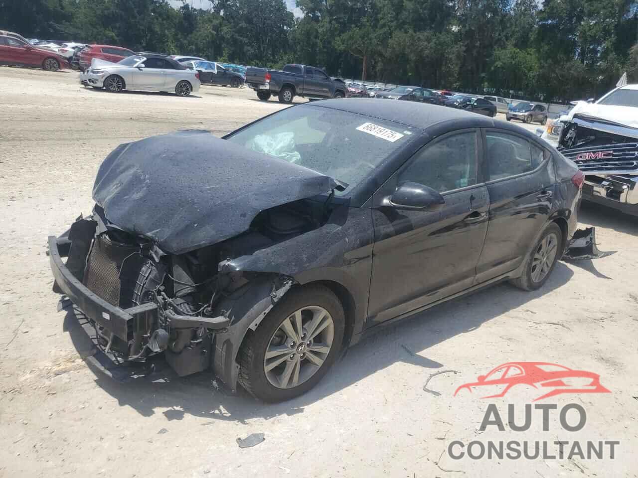 HYUNDAI ELANTRA 2017 - KMHD84LF5HU211471