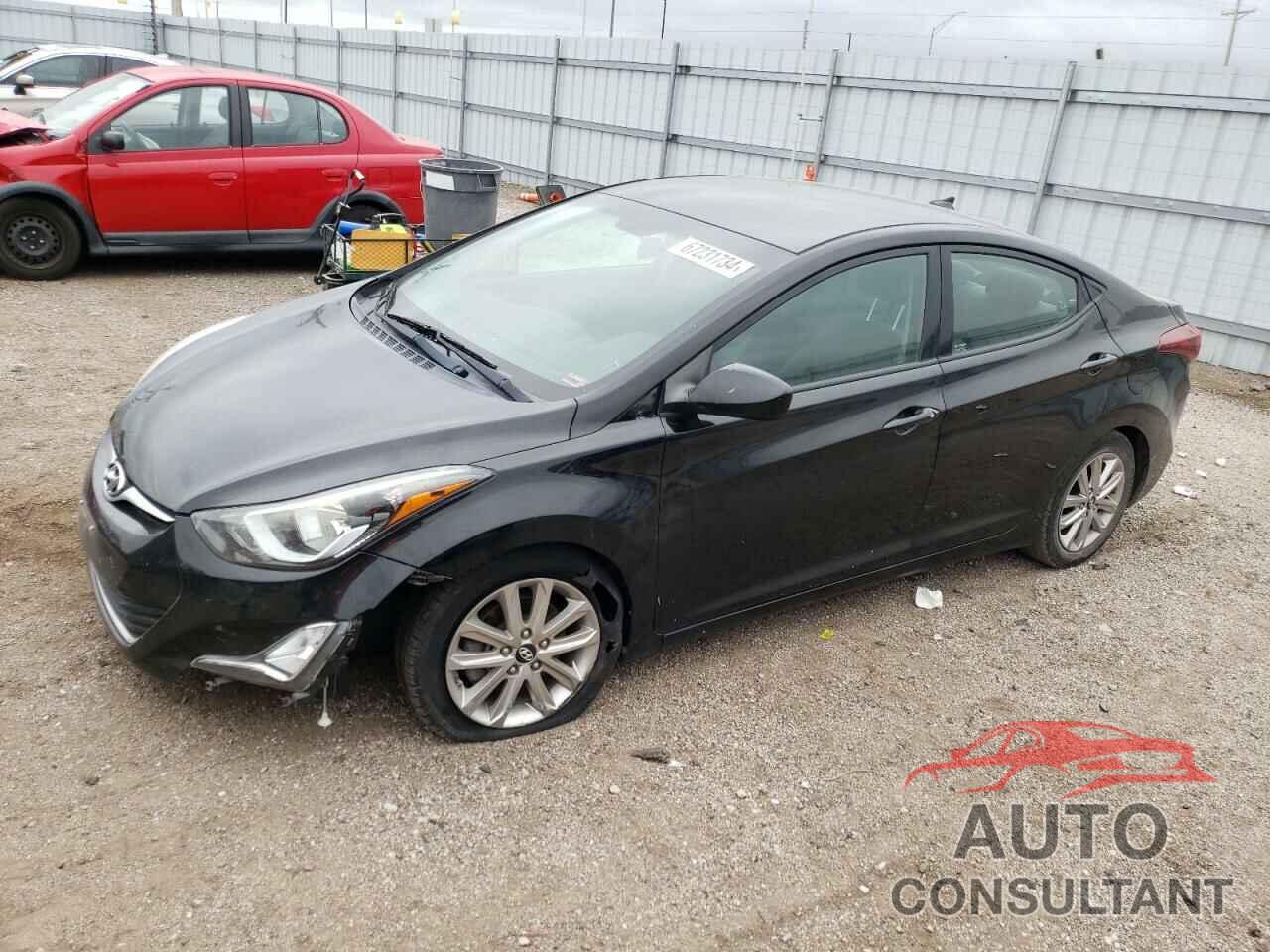 HYUNDAI ELANTRA 2016 - KMHDH4AE0GU604531