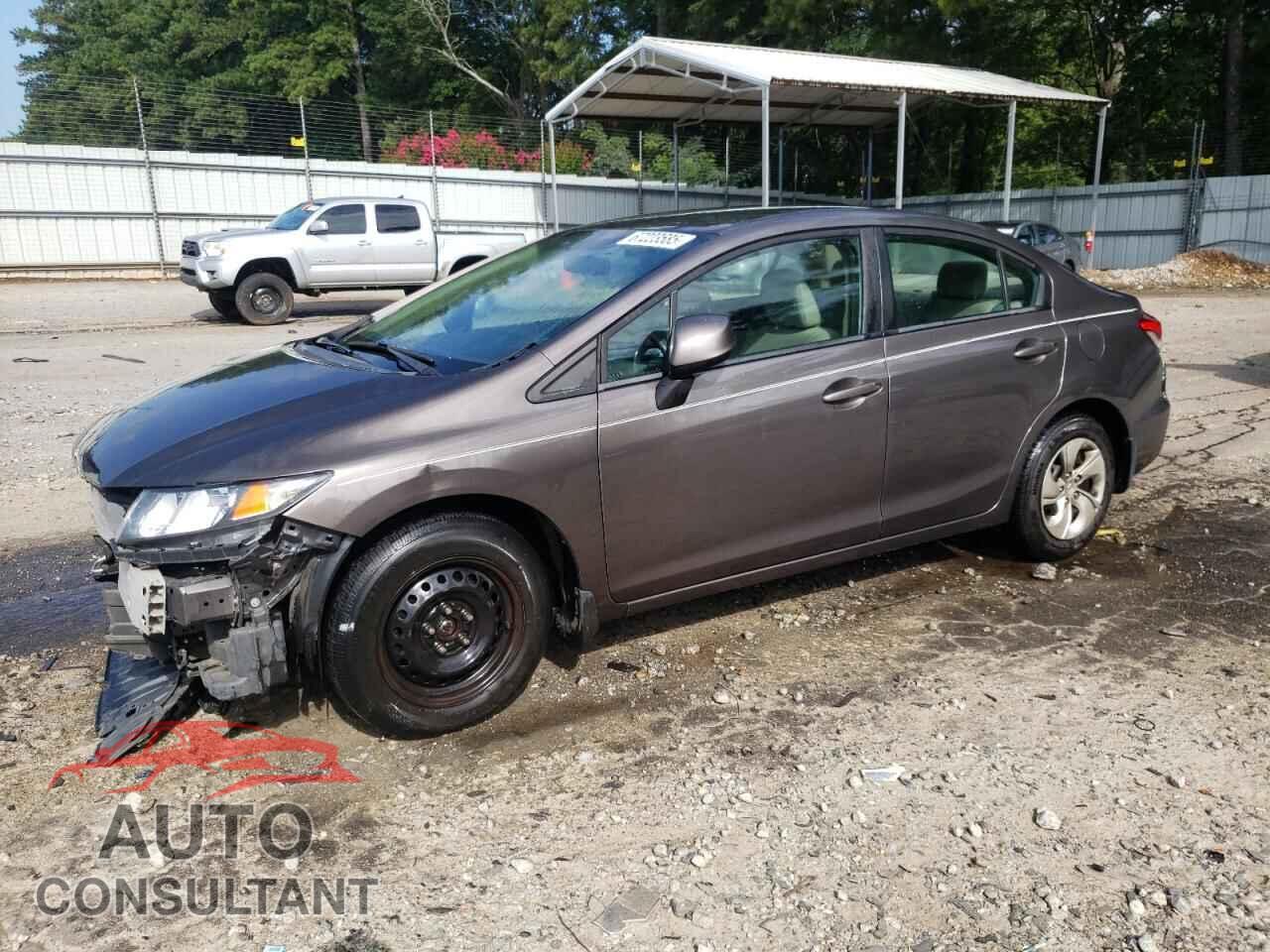 HONDA CIVIC 2013 - 19XFB2F59DE083573