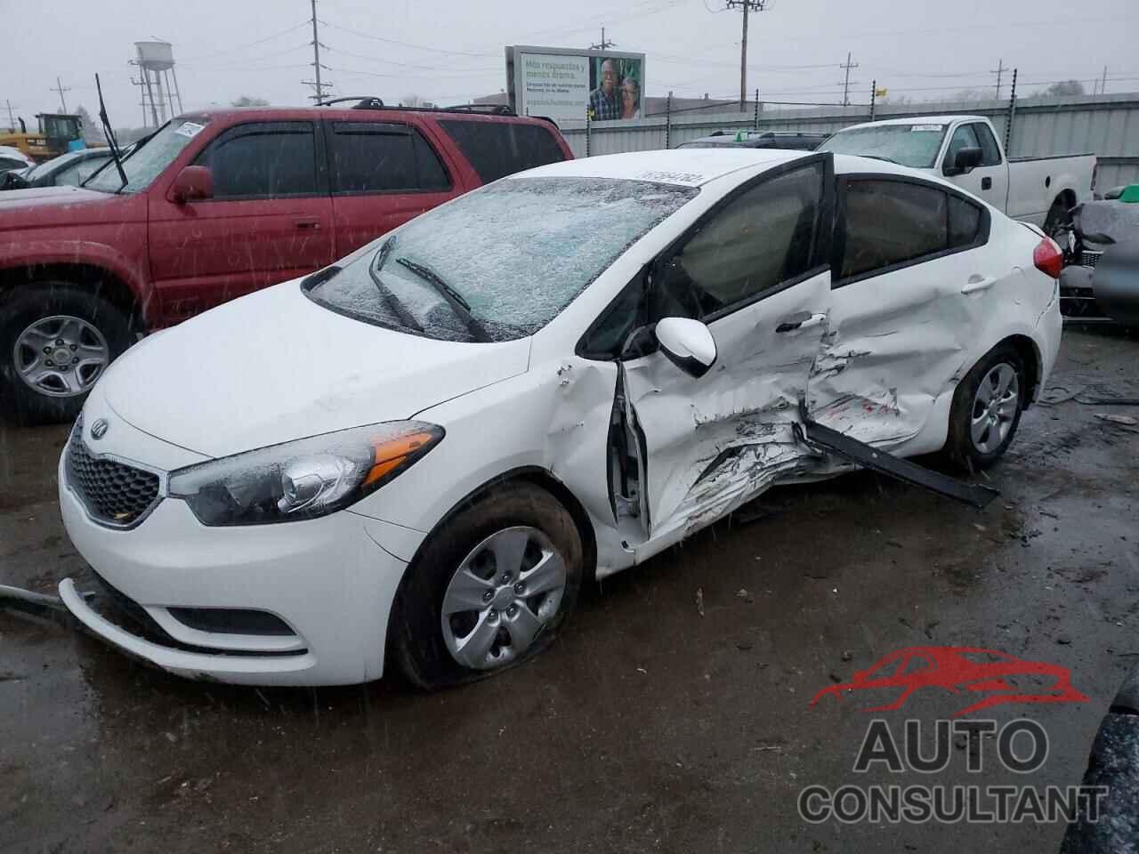 KIA FORTE 2016 - KNAFK4A63G5619989