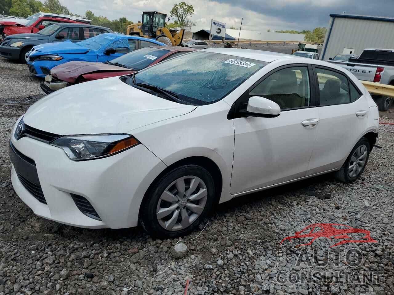 TOYOTA COROLLA 2016 - 2T1BURHE4GC715915