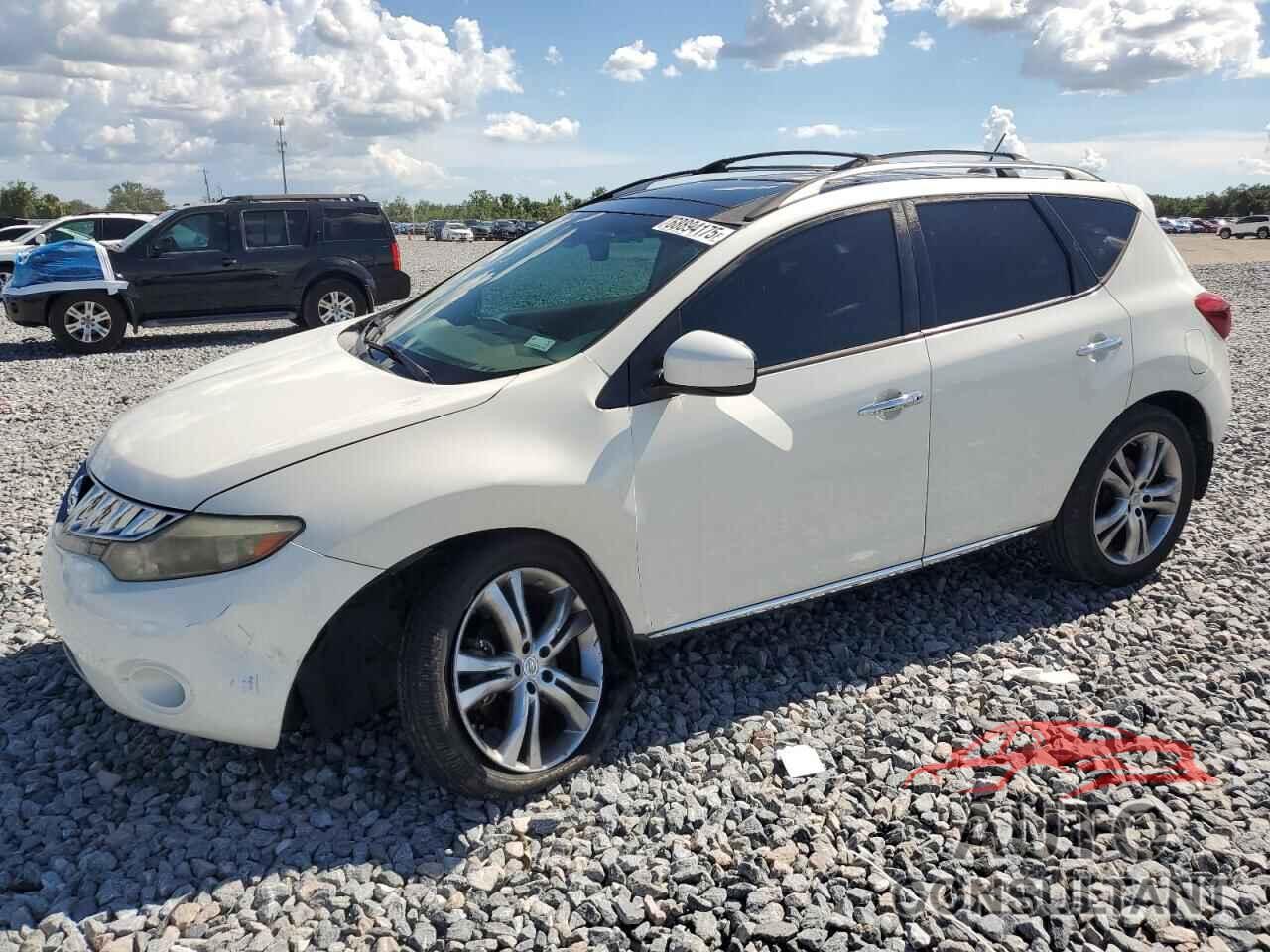 NISSAN MURANO 2010 - JN8AZ1MU3AW014751
