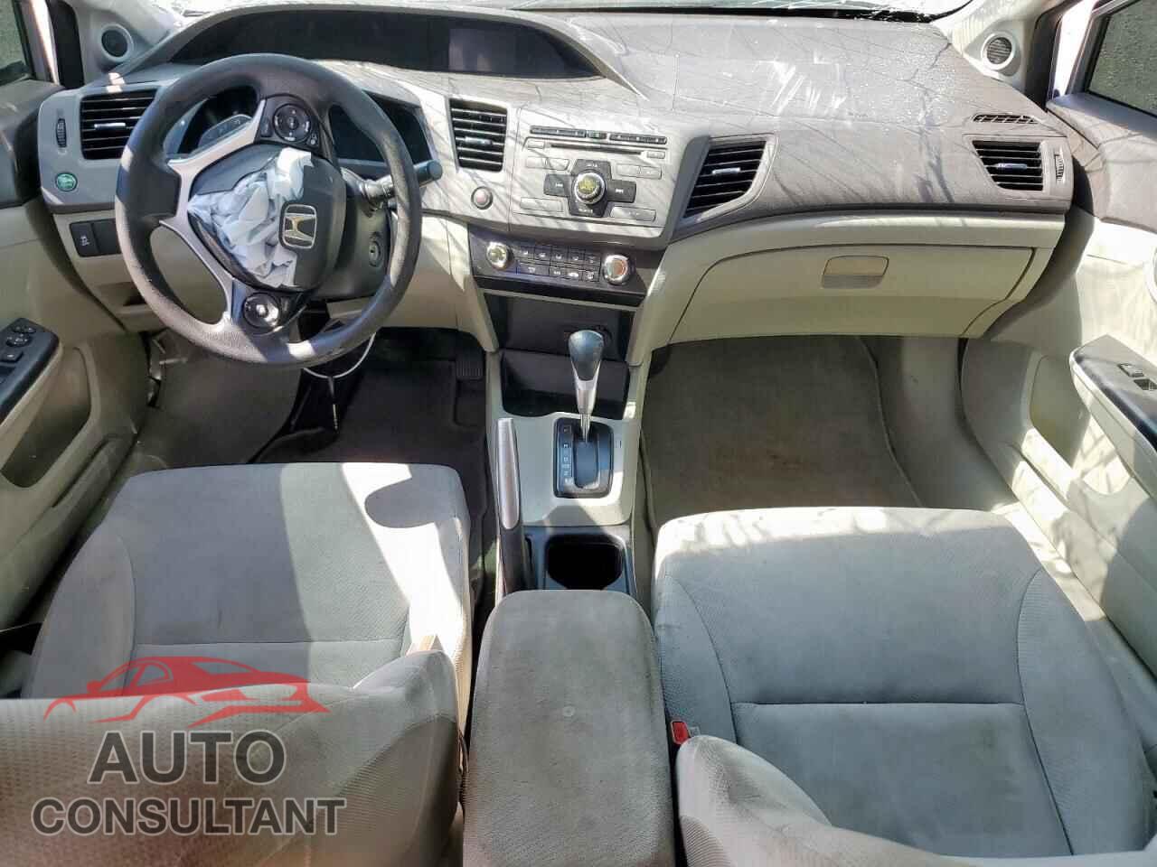 HONDA CIVIC 2012 - 2HGFB2F89CH334252