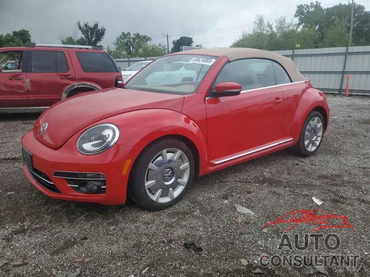 VOLKSWAGEN BEETLE 2018 - 3VW5DAAT5JM506444