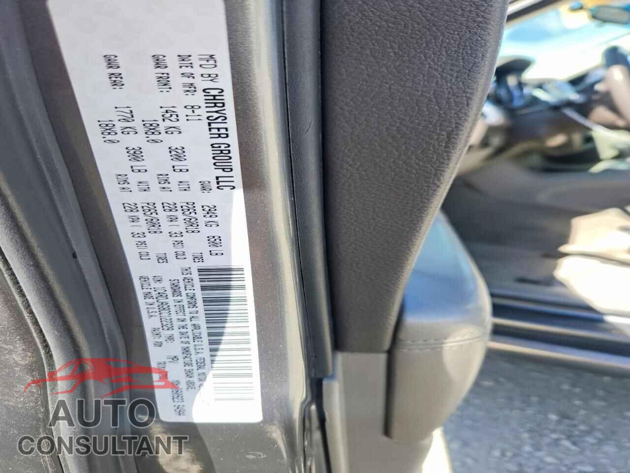 DODGE DURANGO 2012 - 1C4RDJAG8CC122329