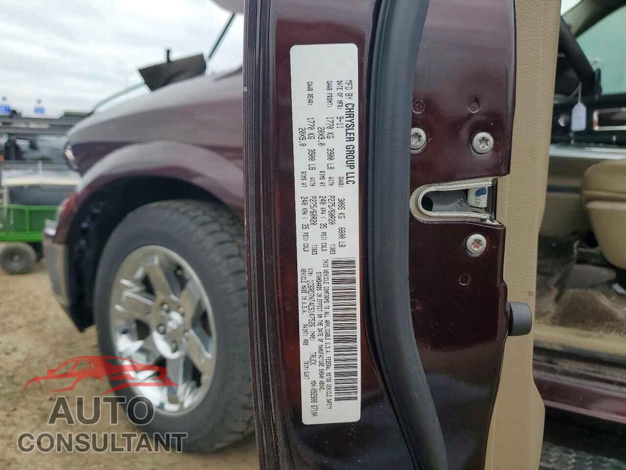DODGE RAM 1500 2012 - 1C6RD7NT4CS147526