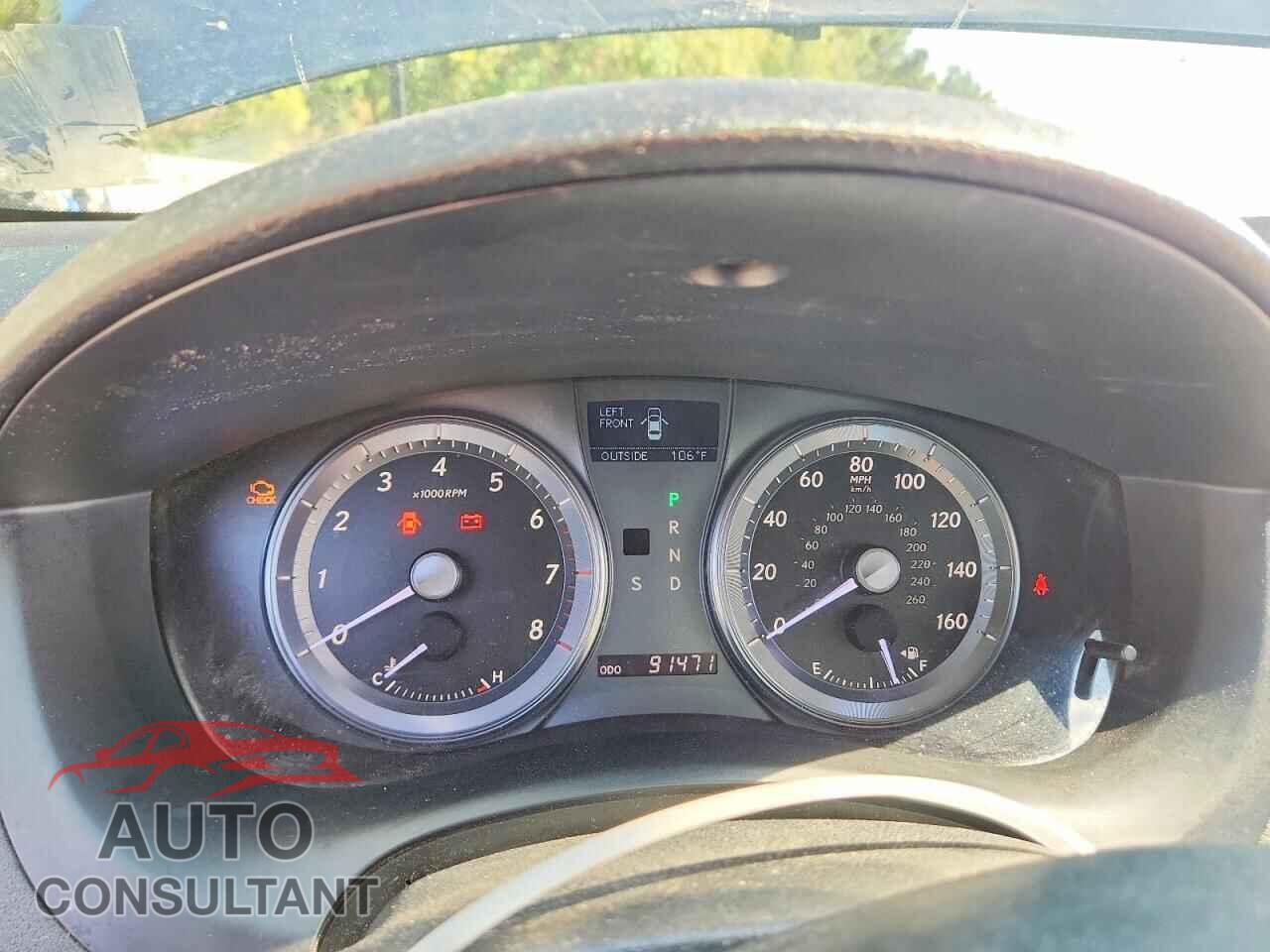 LEXUS ES350 2011 - JTHBK1EG7B2429575
