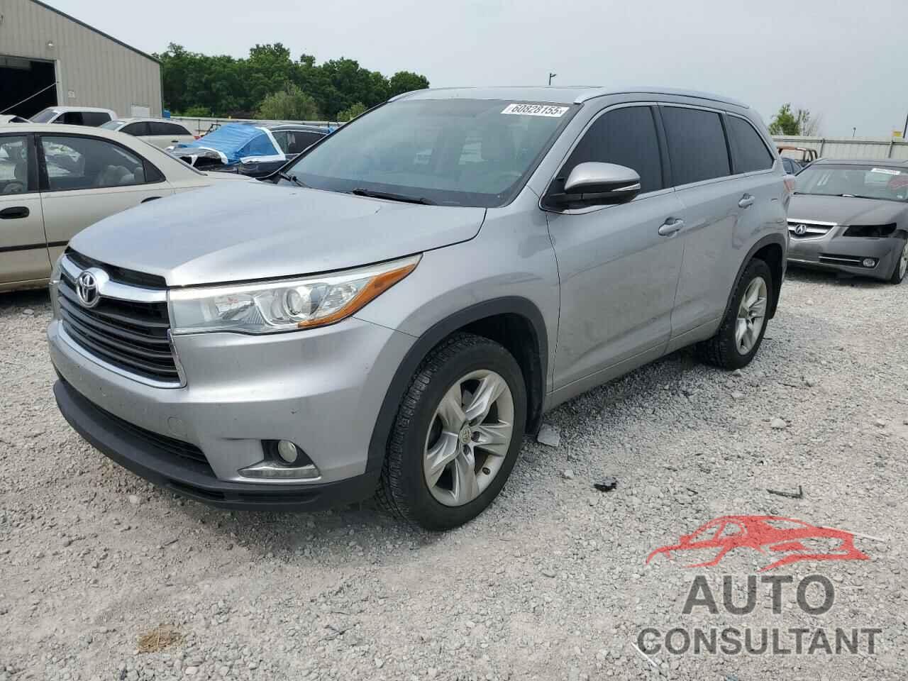 TOYOTA HIGHLANDER 2015 - 5TDDKRFH1FS115516