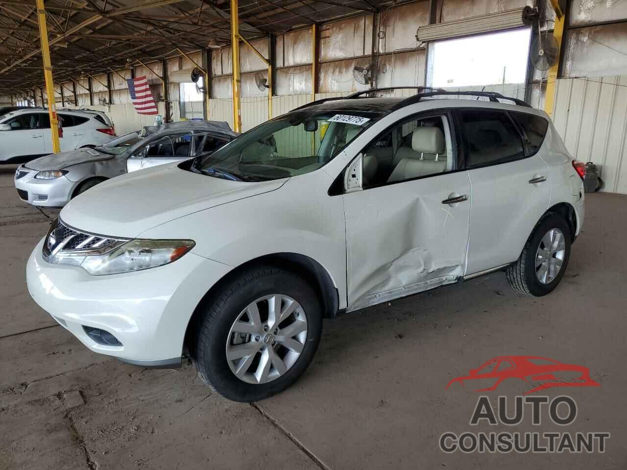 NISSAN MURANO 2013 - JN8AZ1MU1DW208764