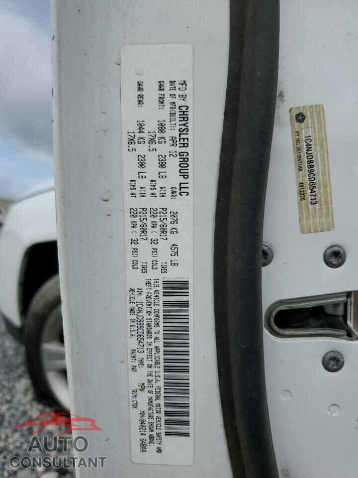 JEEP COMPASS 2012 - 1C4NJDBB9CD654713