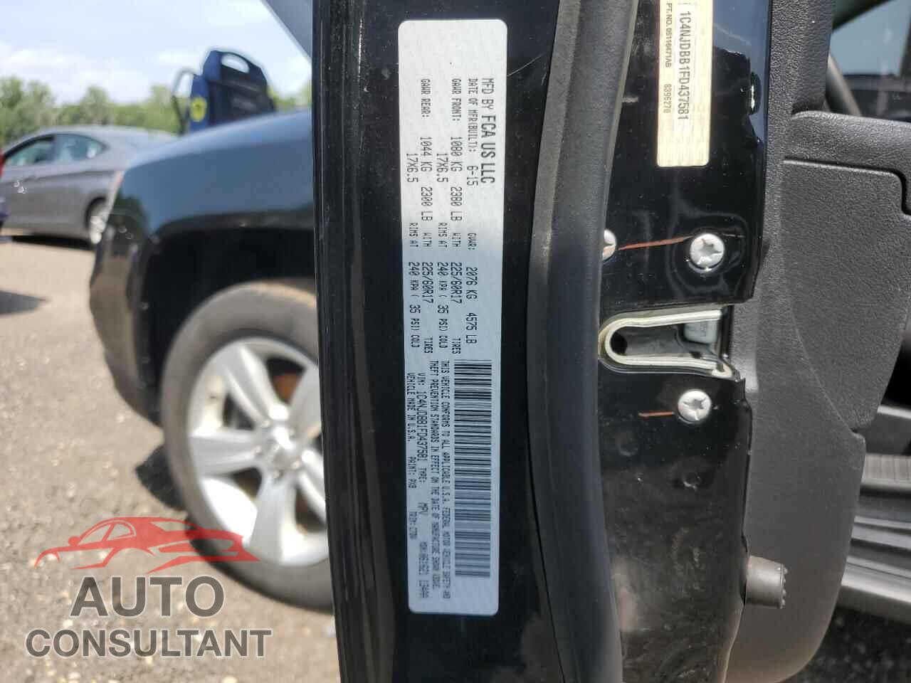 JEEP COMPASS 2015 - 1C4NJDBB1FD437581