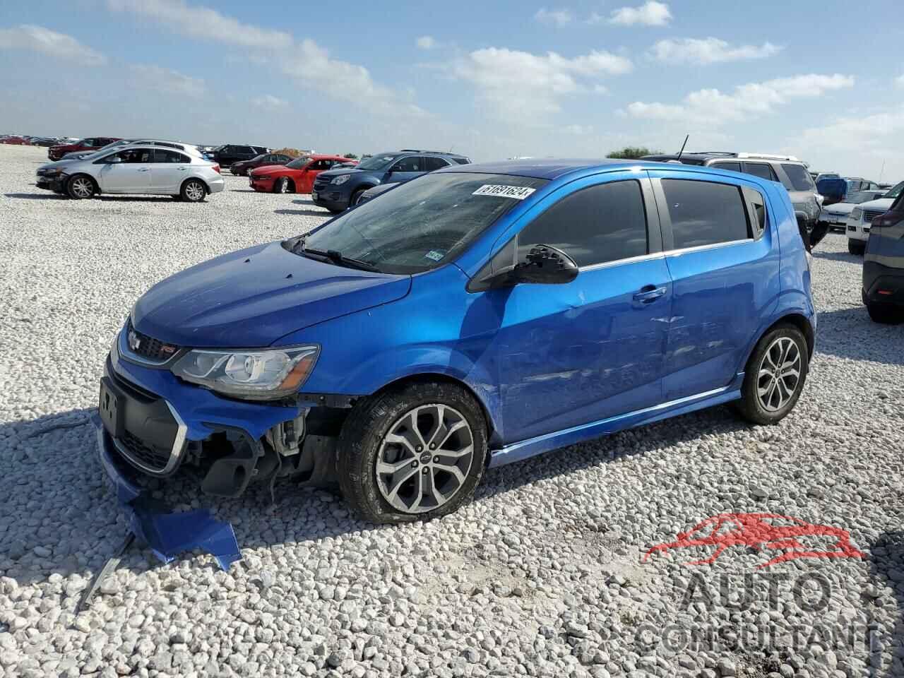 CHEVROLET SONIC 2019 - 1G1JD6SB7K4139587