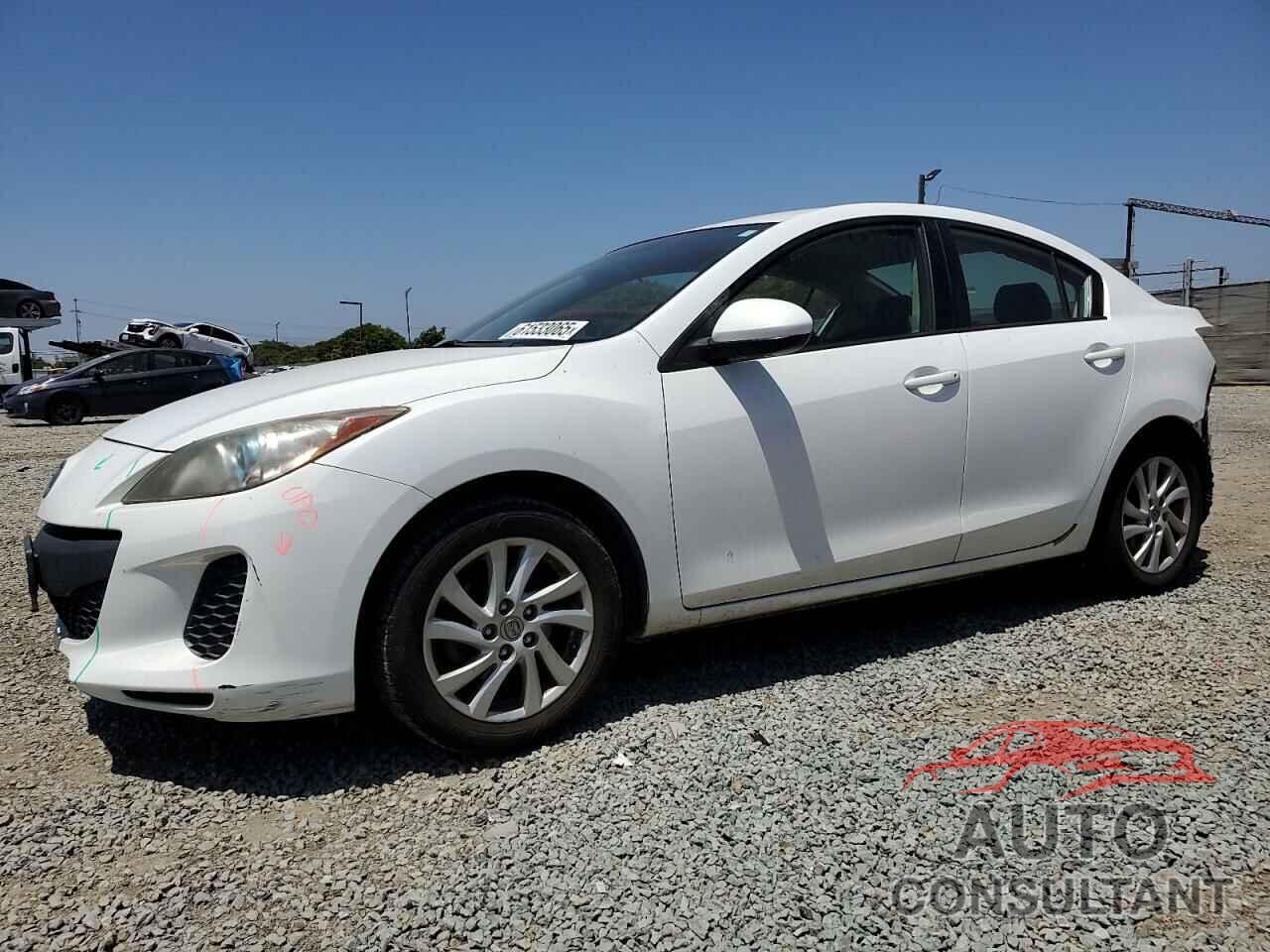 MAZDA 3 2012 - JM1BL1V81C1545367
