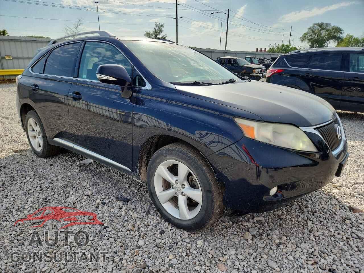 LEXUS RX350 2010 - 2T2BK1BA9AC061977