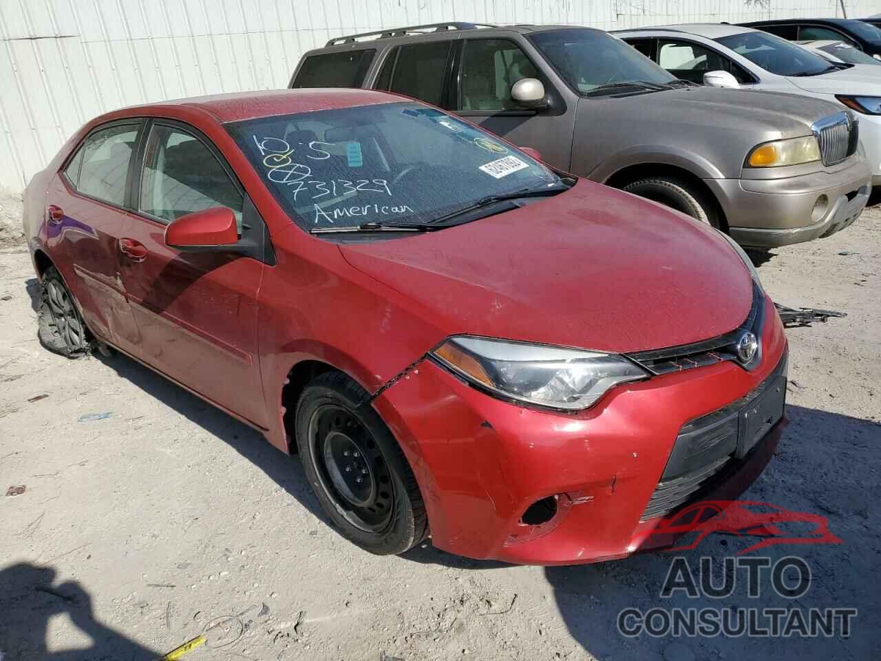 TOYOTA COROLLA 2016 - 2T1BURHE5GC731329