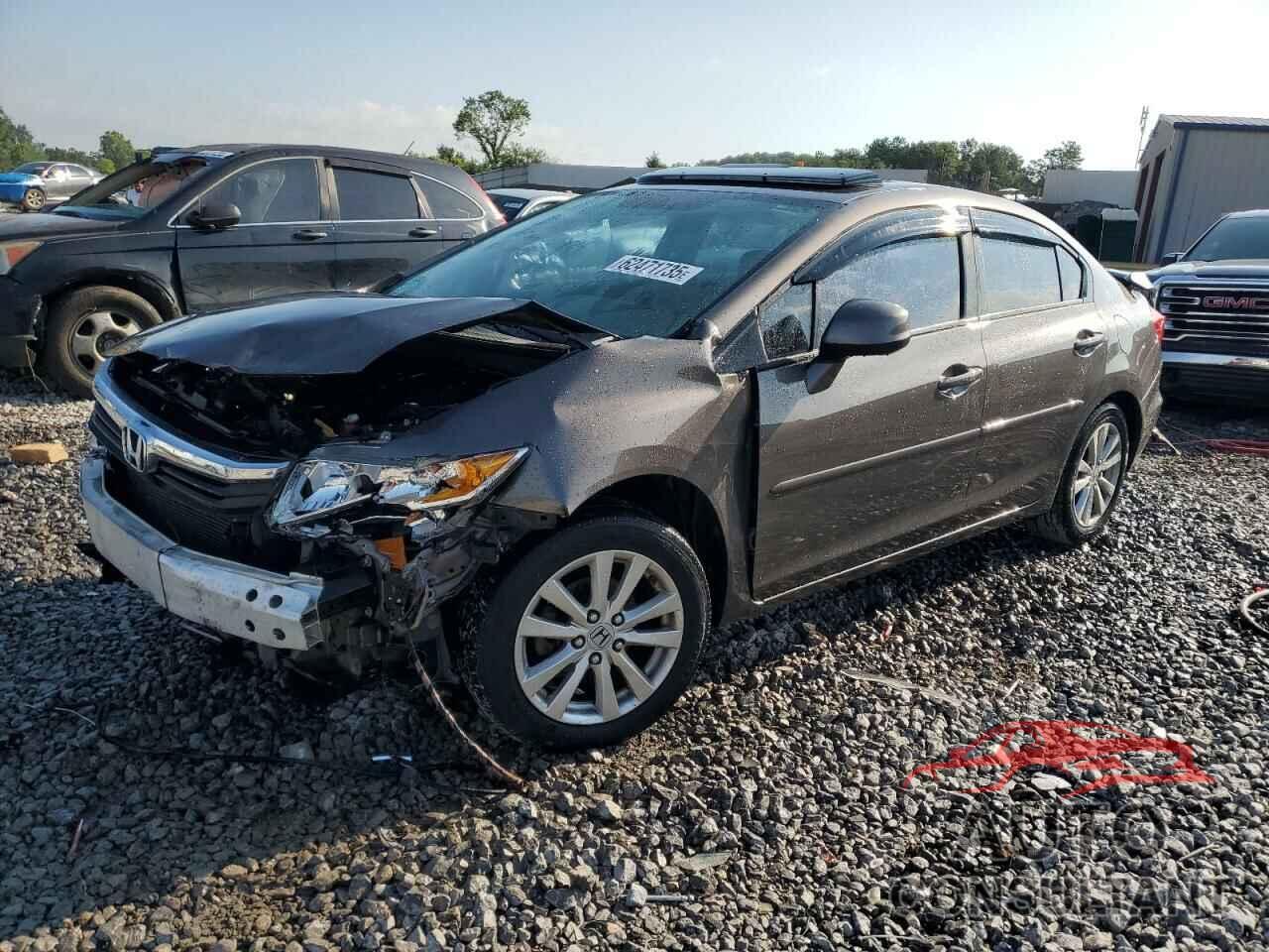 HONDA CIVIC 2012 - 19XFB2F86CE316642