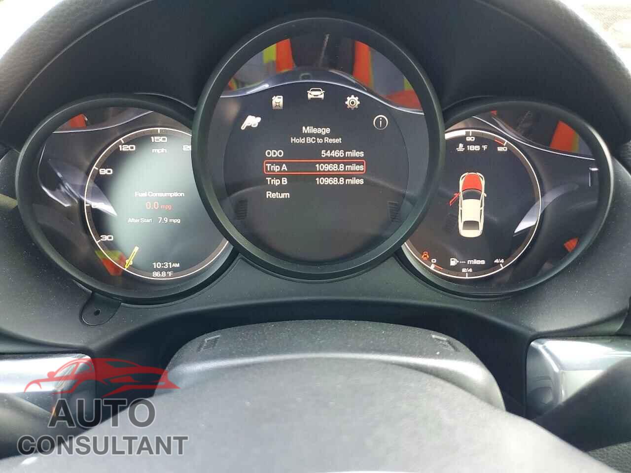 PORSCHE BOXSTER 2014 - WP0CB2A84ES140443