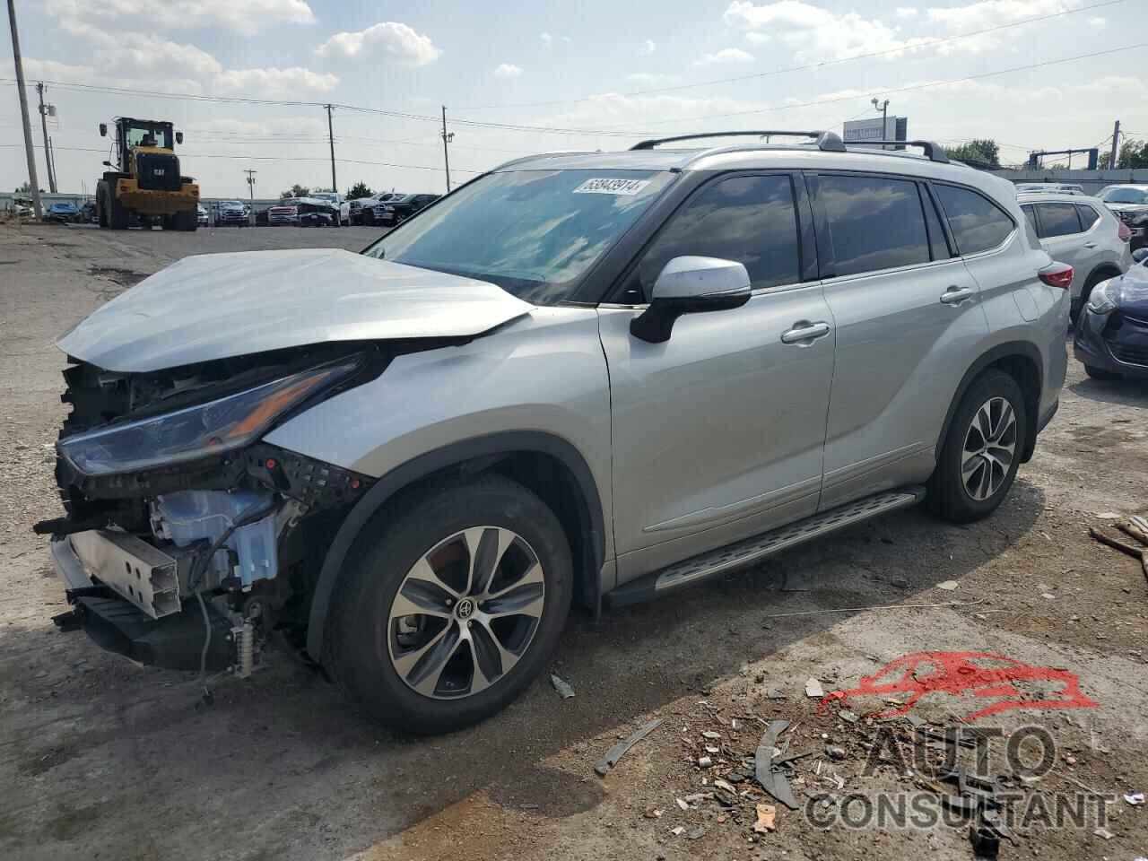 TOYOTA HIGHLANDER 2021 - 5TDGZRAH6MS534216