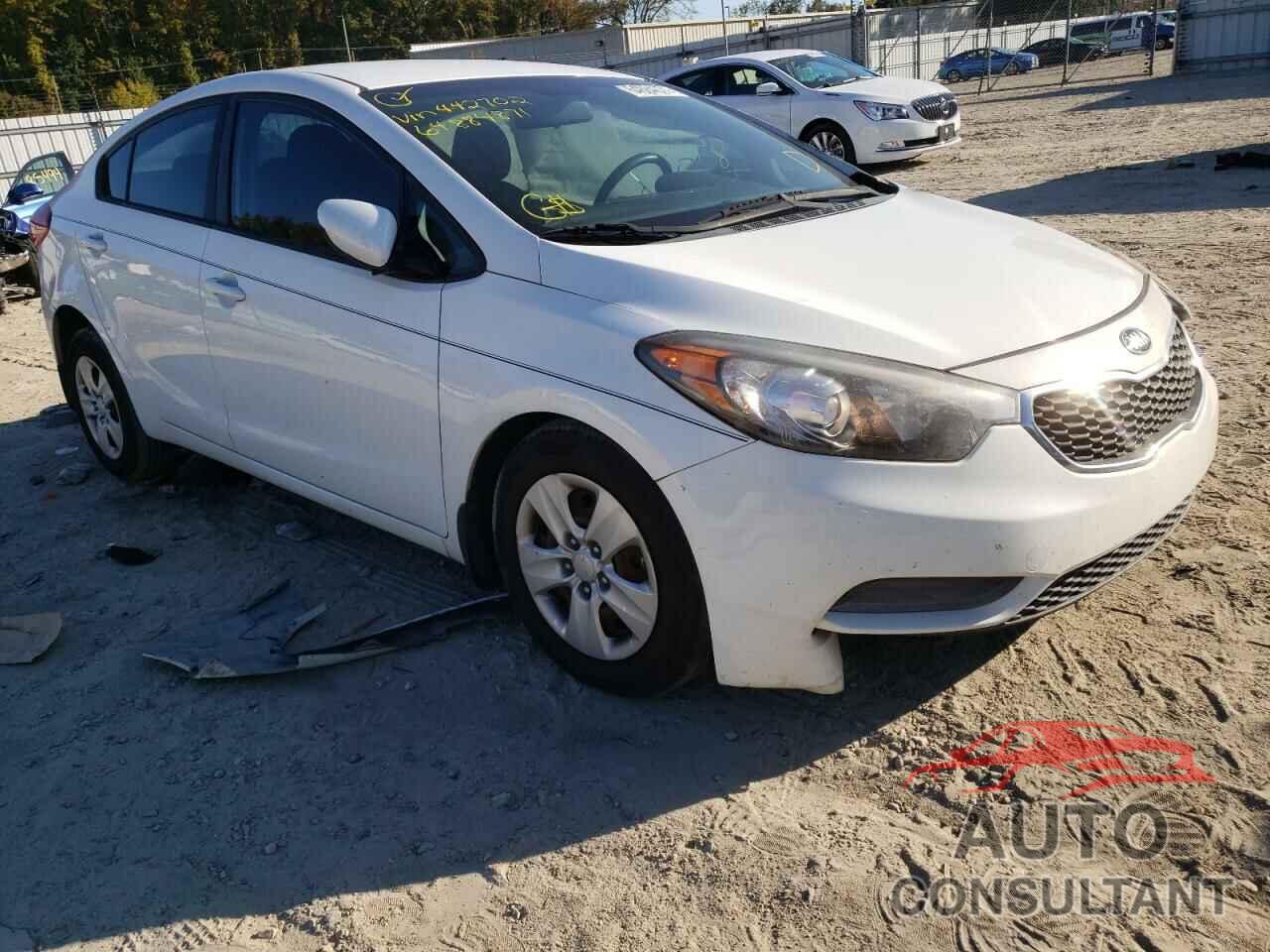 KIA FORTE 2016 - KNAFK4A63G5442702