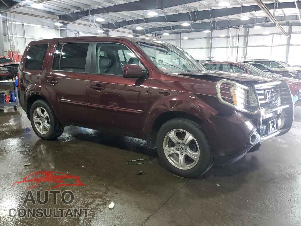HONDA PILOT 2013 - 5FNYF4H70DB049149
