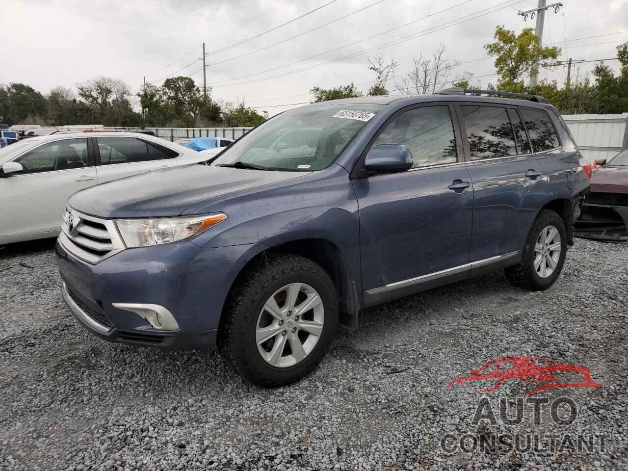 TOYOTA HIGHLANDER 2012 - 5TDZK3EHXCS071029