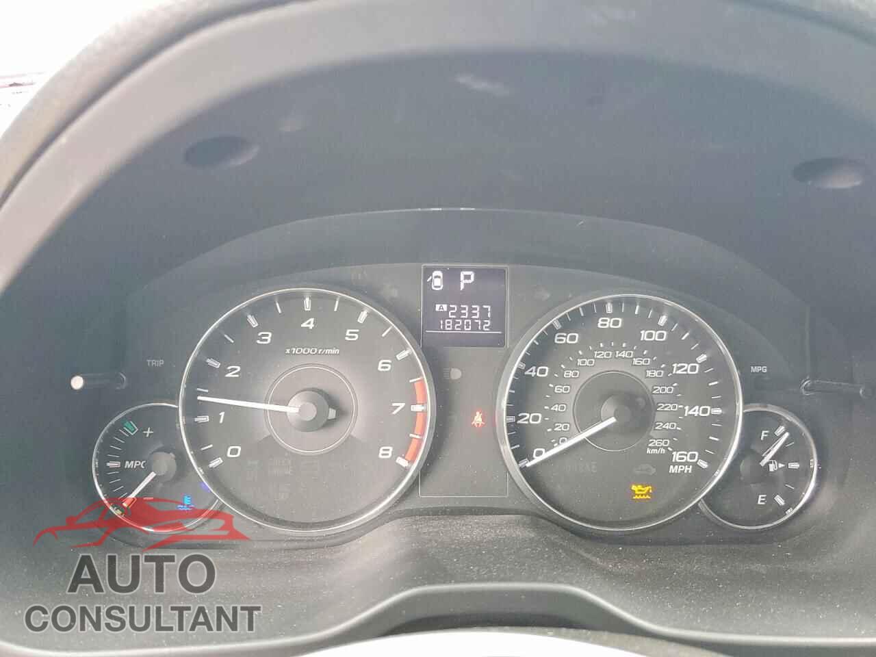 SUBARU OUTBACK 2012 - 4S4BRELC7C2244105
