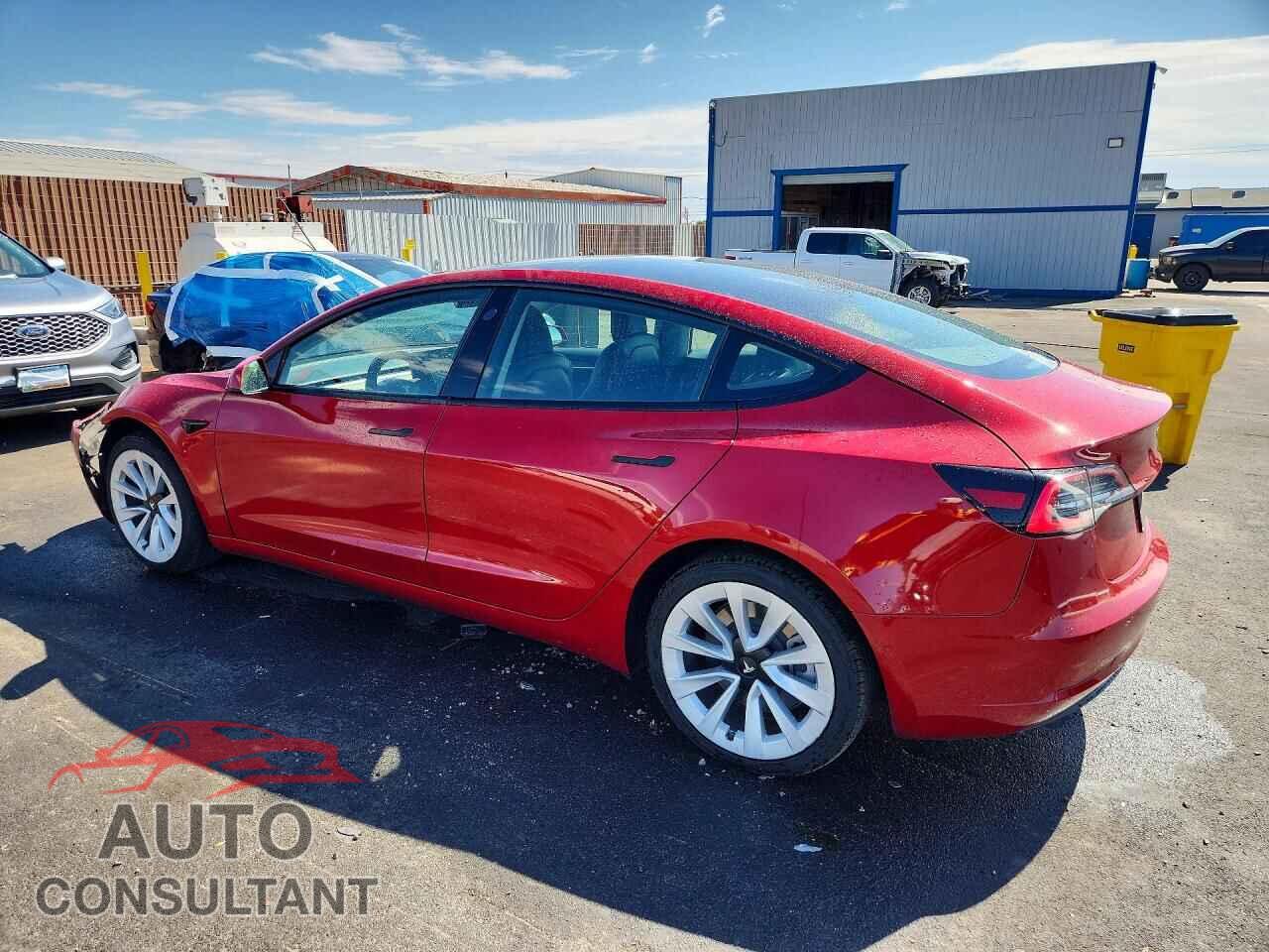 TESLA MODEL 3 2022 - 5YJ3E1EA5NF286538