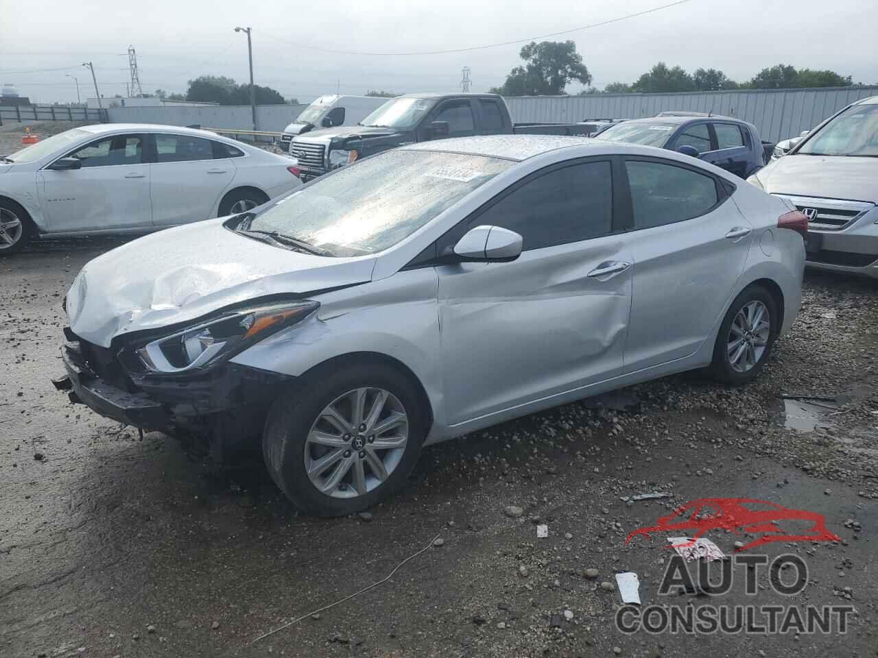 HYUNDAI ELANTRA 2015 - KMHDH4AE9FU436614