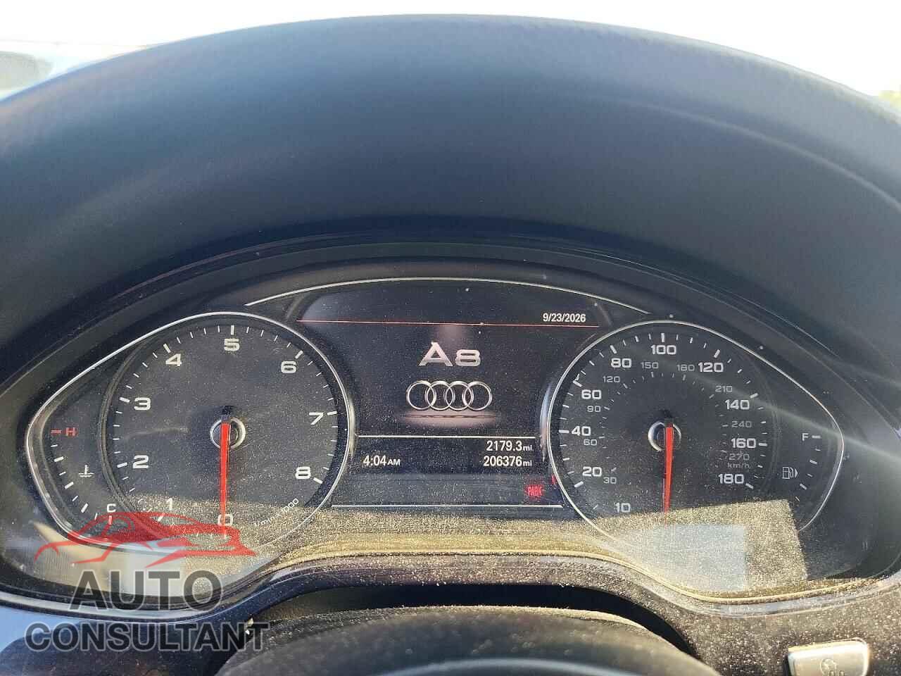 AUDI A8 2013 - WAUR2AFD4DN024907
