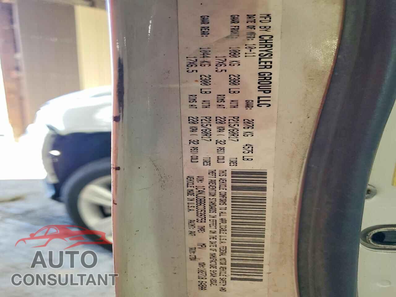 JEEP COMPASS 2012 - 1C4NJDBB6CD539759