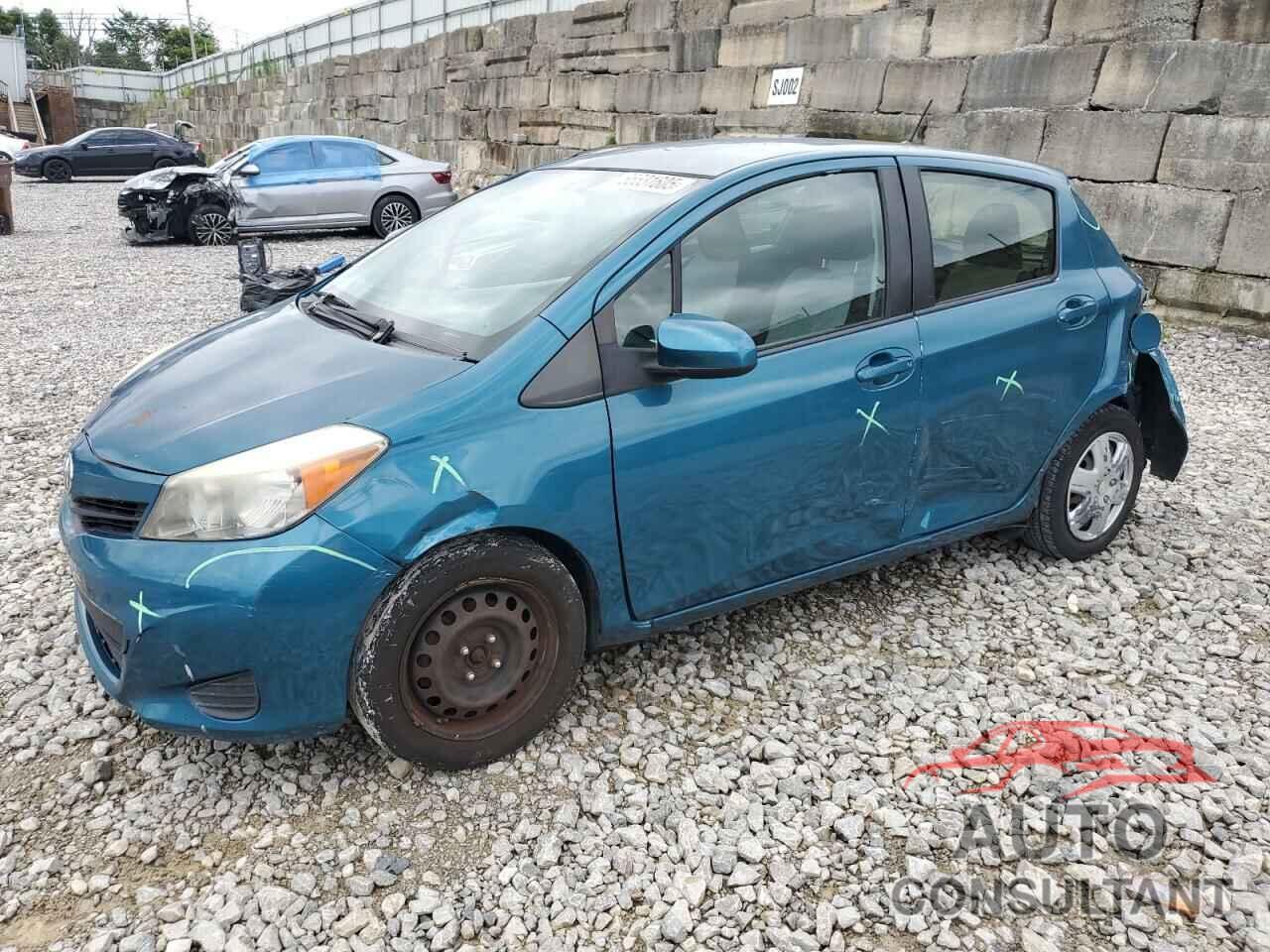 TOYOTA YARIS 2012 - JTDKTUD30CD510521
