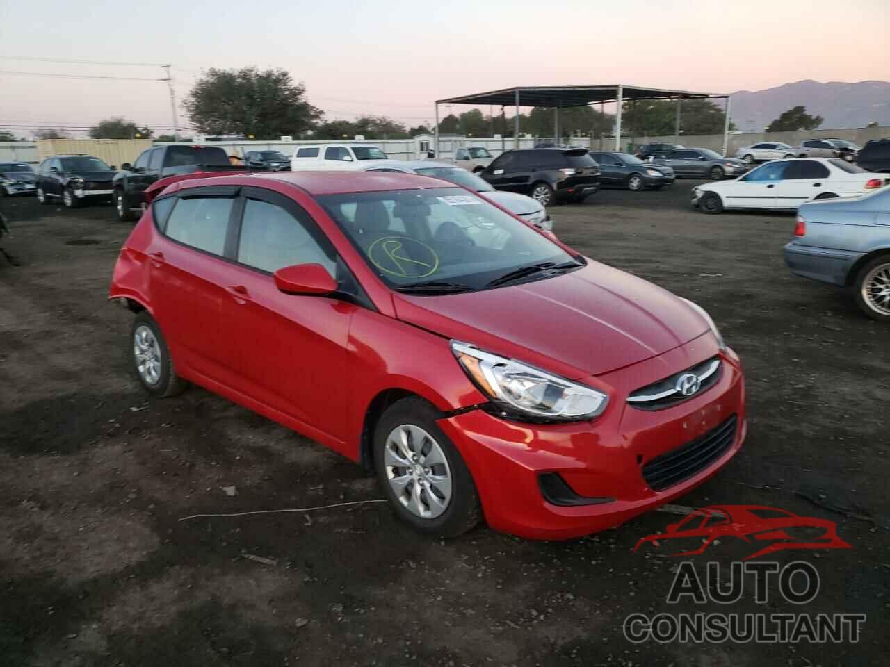 HYUNDAI ACCENT 2017 - KMHCT5AE2HU351472